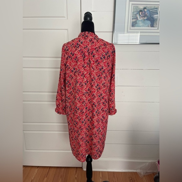 See U Soon lightweight colorful pull over dress size Med. fully lined career - Picture 3 of 6